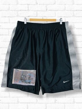 Nike NBA New York Knicks City Never Sleeps Polka Dot Drawstring Mesh Gym Shorts